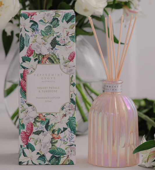 Peppermint Grove Diffuser - Velvet Petals and Tuberose
