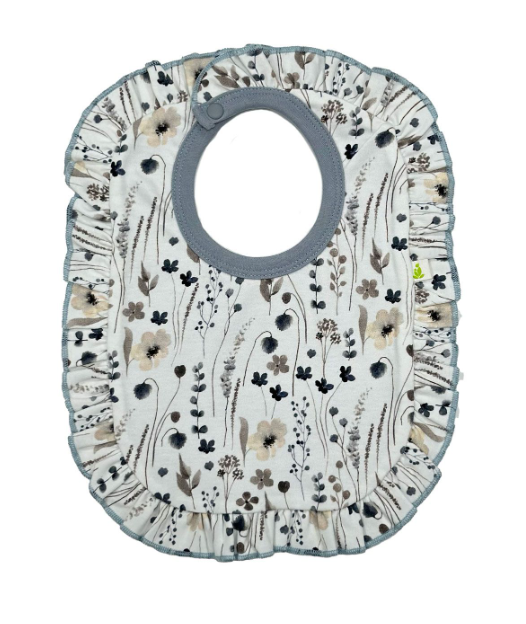 Reverse Frill Bib - Winter Meadow