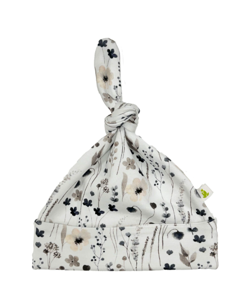 Knotted Beanie - Winter Meadow