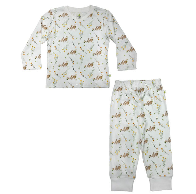 Top and Pant PJ Set – Bunny Bloom