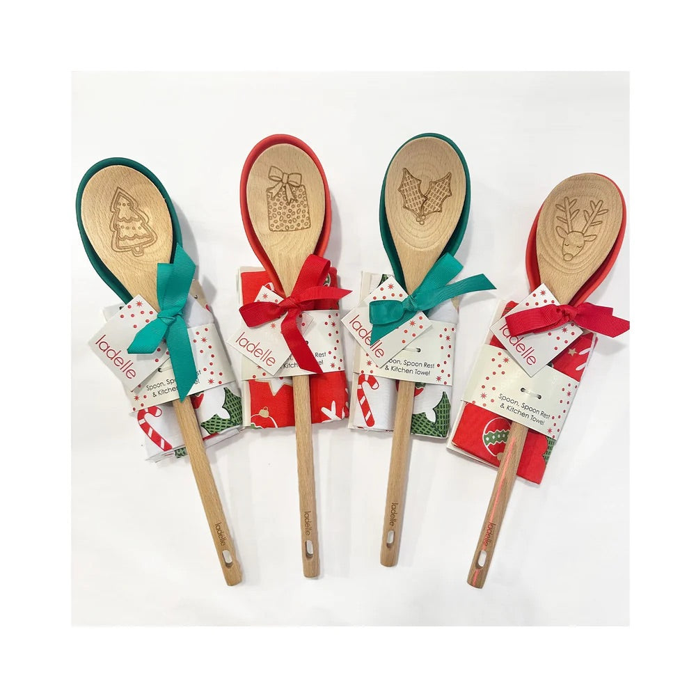 Dasher Spoon Rest and Tea Towel