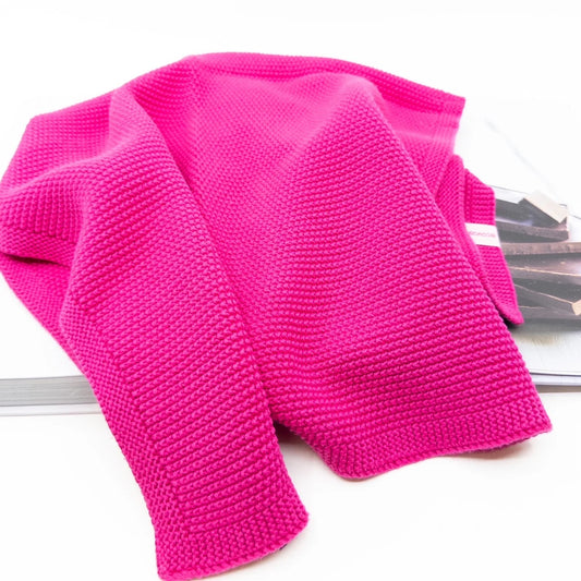 Ecovask Hand Towel - Raspberry