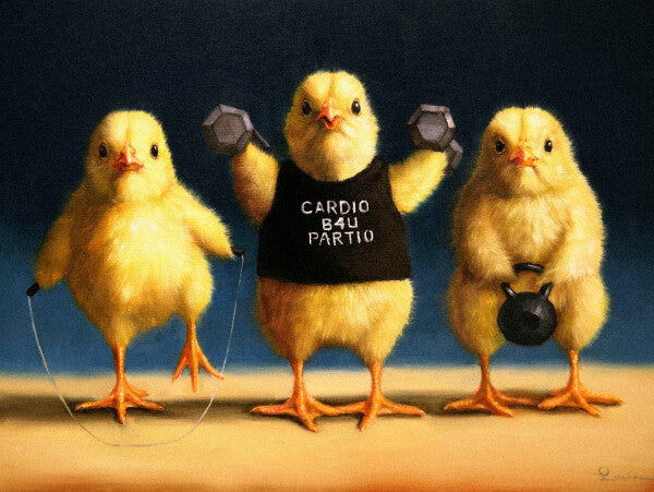 Three Cardio Chicks - by Lucia Heffernan