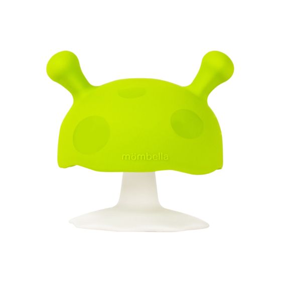 Mombella Mushroom Teether - Green