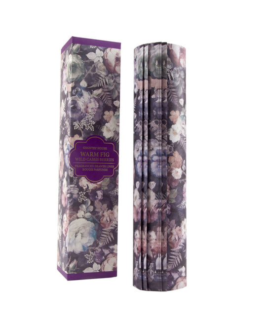Scented Drawer Liner - Warm Fig