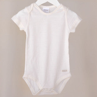 Merino Bodysuit - Short Sleeve