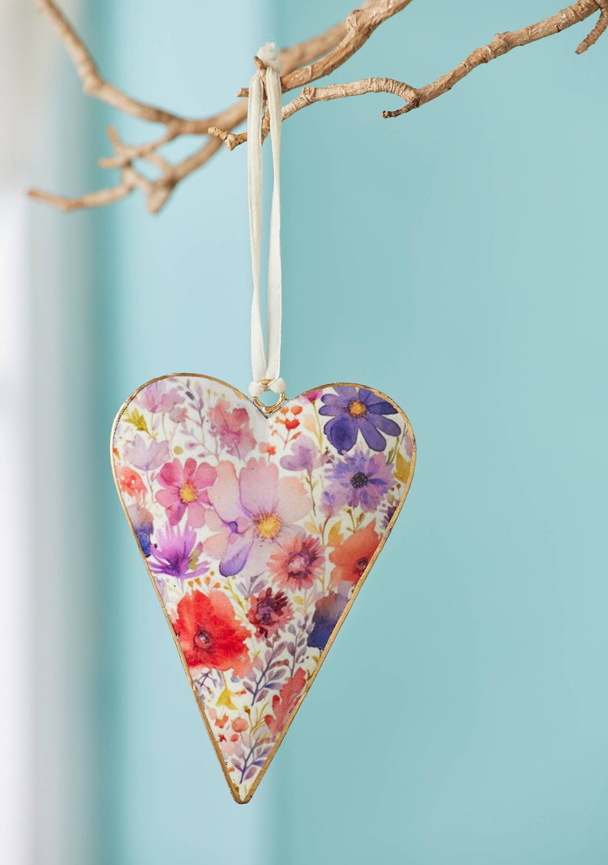 Metal Hanging Heart Decorations