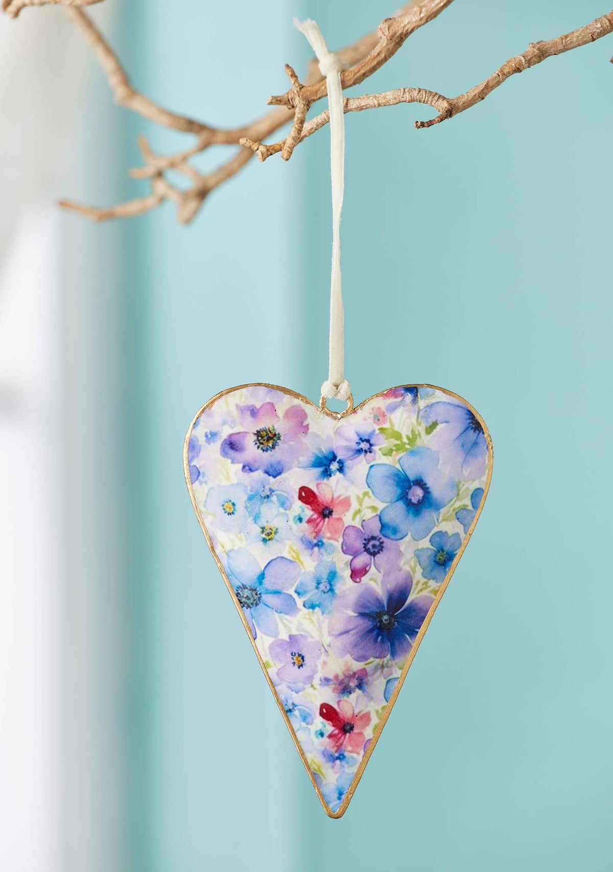 Metal Hanging Heart Decorations