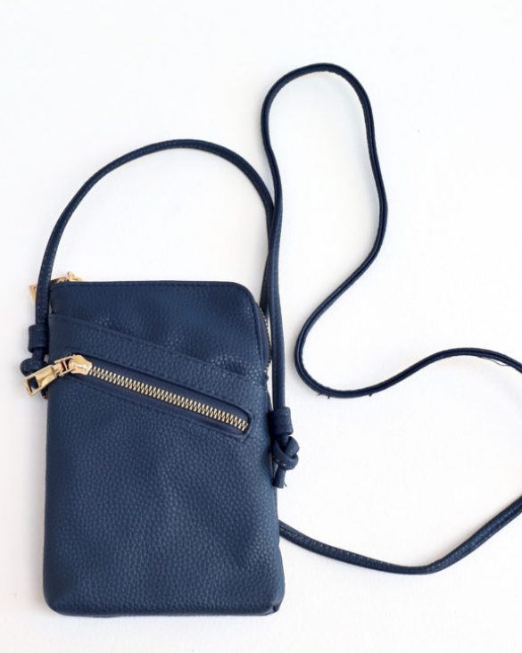 Cross Body Shoulder Strap Bag - Red