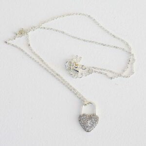 Heart Locket Fine Chain Necklace
