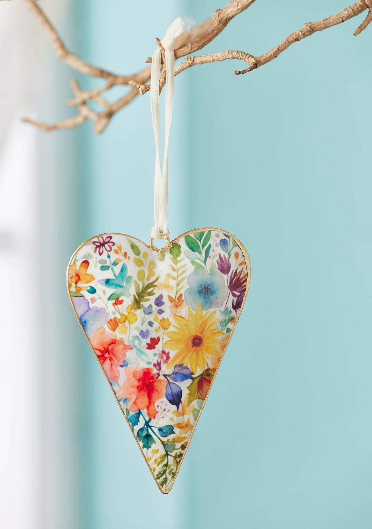 Metal Hanging Heart Decorations