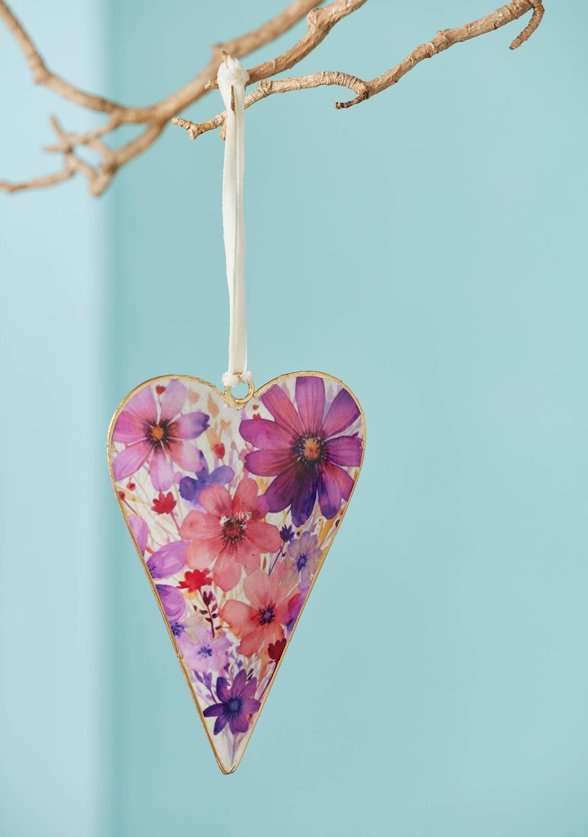 Metal Hanging Heart Decorations