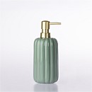 Ribbed Soap Dispenser - Sage
