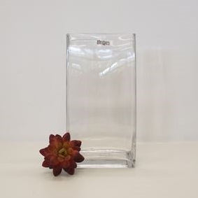 Rectangular Glass Vase