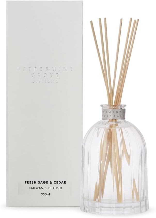Peppermint Grove Diffuser 350ml - Fresh Sage and Cedar