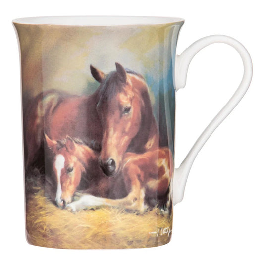 Mares and Foals Mug - Stable