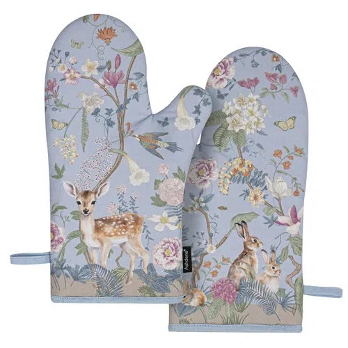 Enchanted Forest Oven Gloves