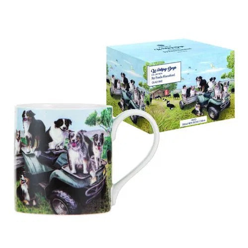 Working Dogs Mug - Quad Bike
