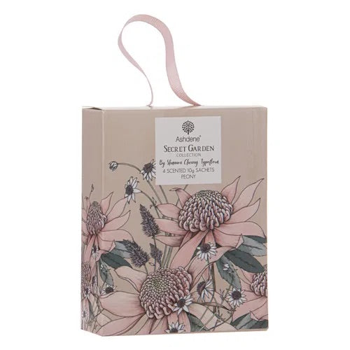 Secret Garden Peony Hanging Sachets