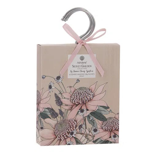 Secret Garden Peony Hanging Sachets