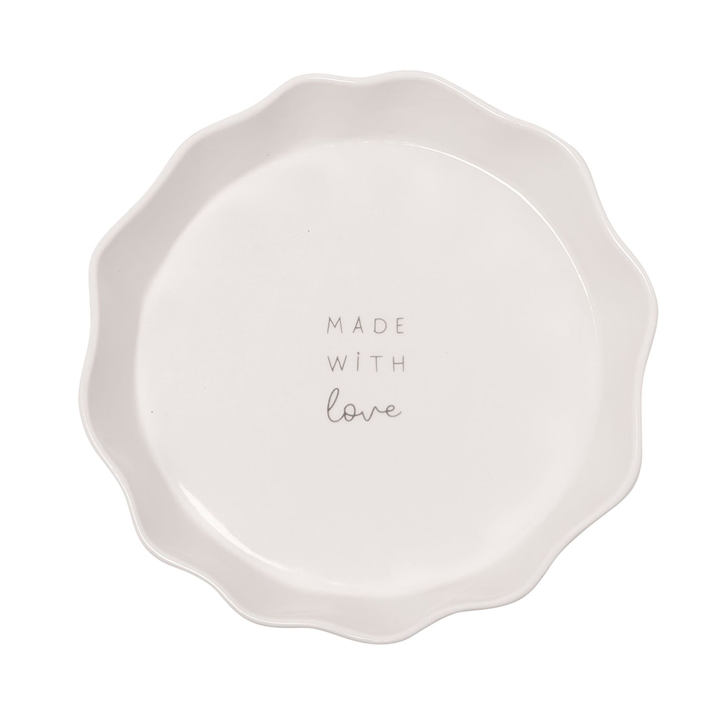 Made with Love Pie Dish