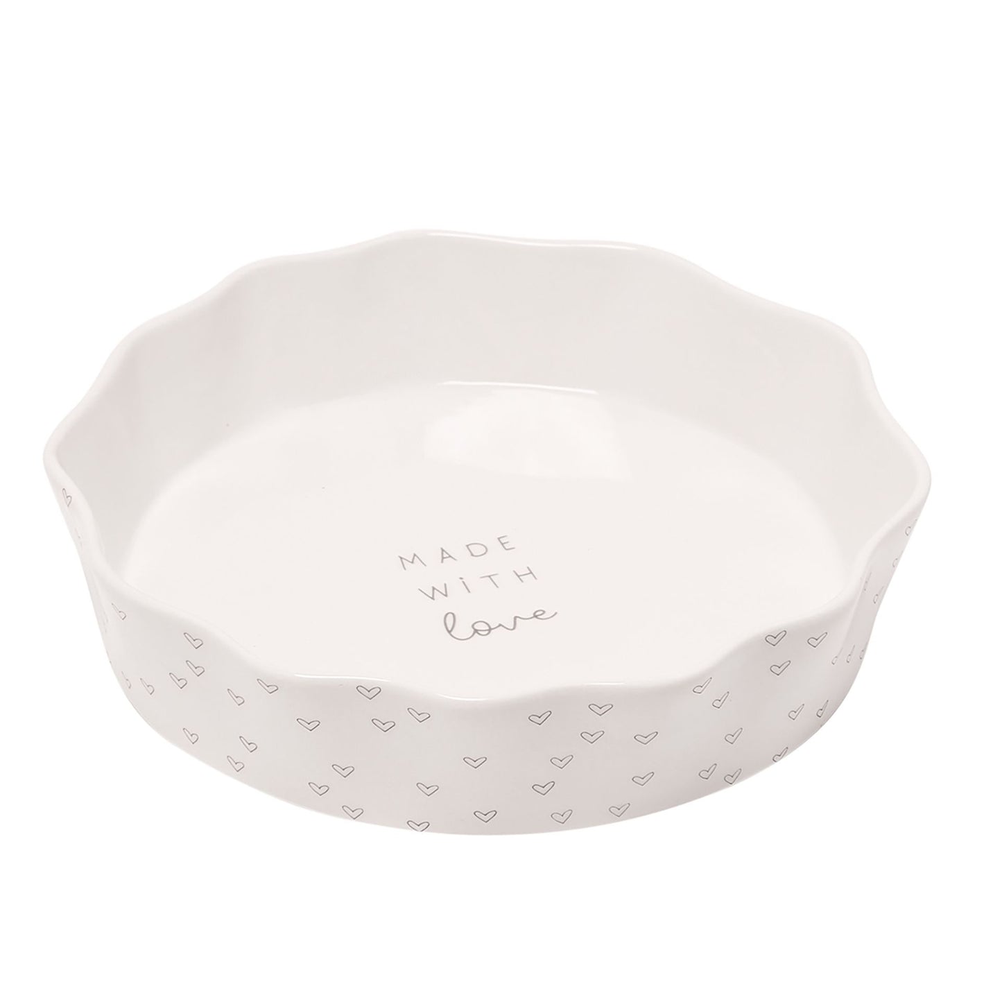 Made with Love Pie Dish