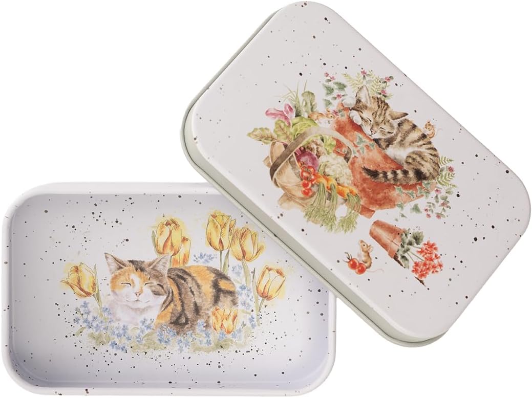 Wrendale Mini Tin - Purrfect Birthday