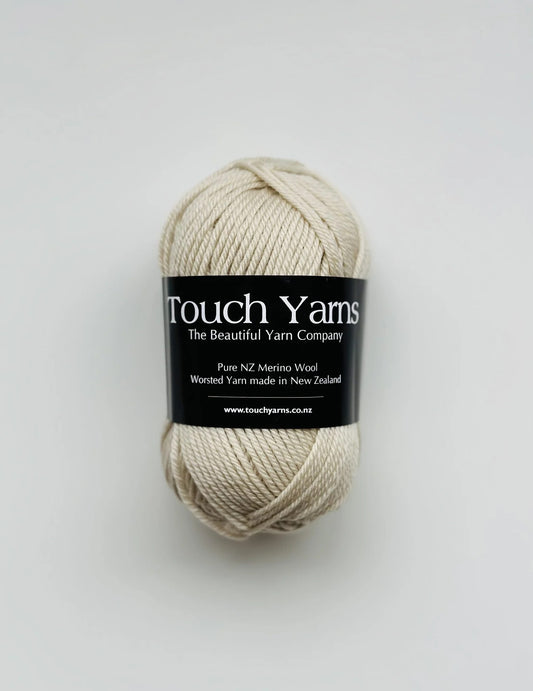 Touch Yarns Pure Merino 8ply – Oatmeal