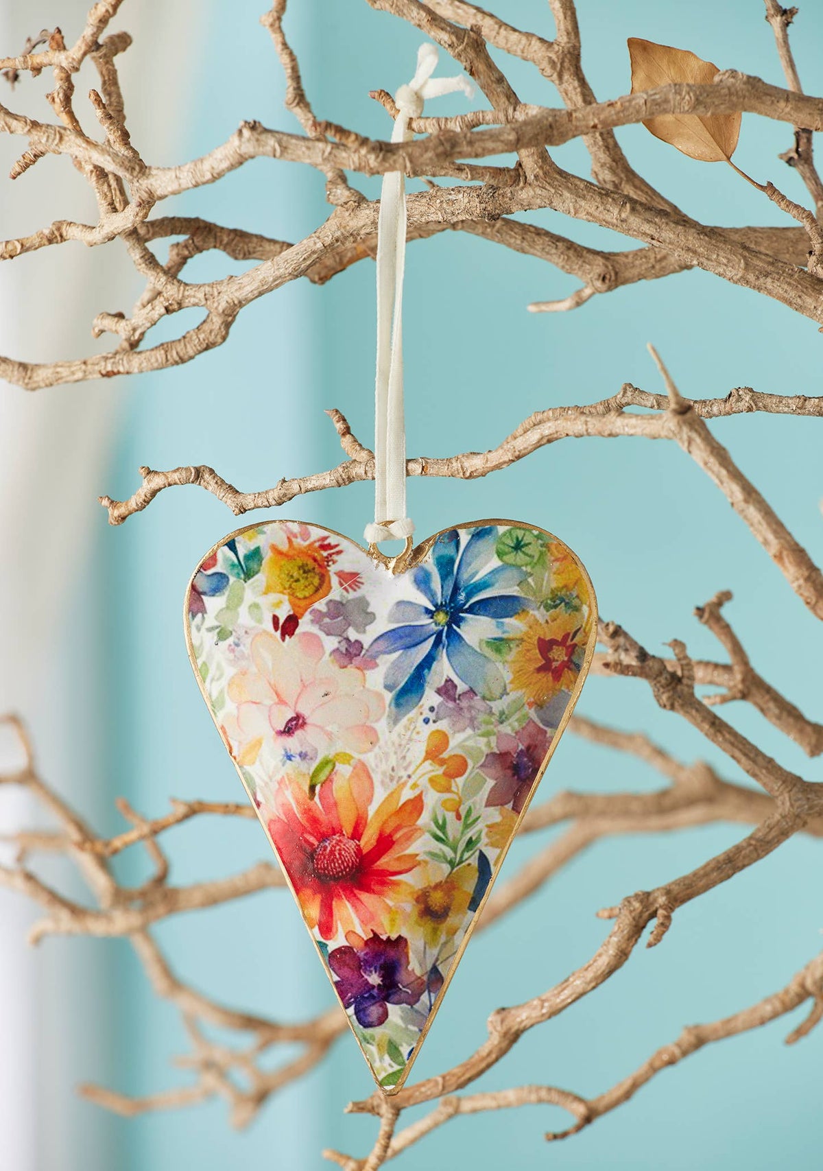 Metal Hanging Heart Decorations