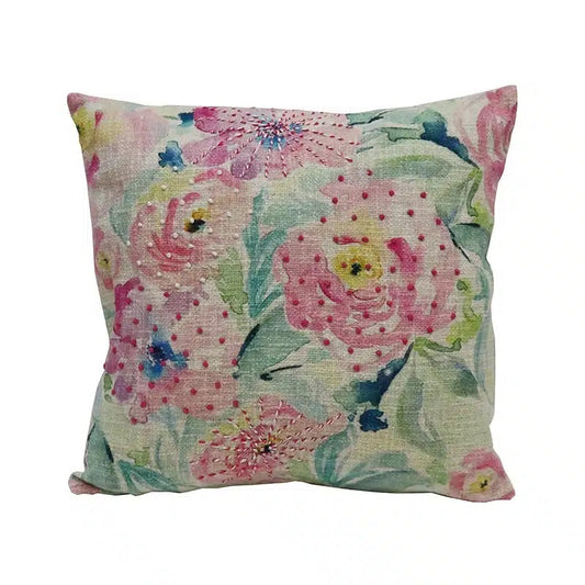 Floral Cushion - Le Forge