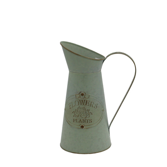 Flowers and Garden Metal Jug - Large