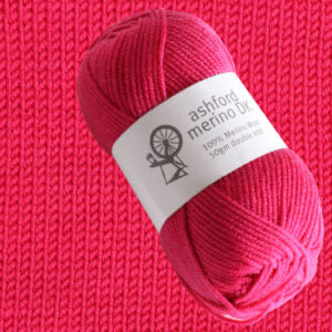 Ashford Merino Wool DK - Fuschia