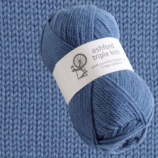 Ashford NZ  Wool Triple Knit  - Mallard
