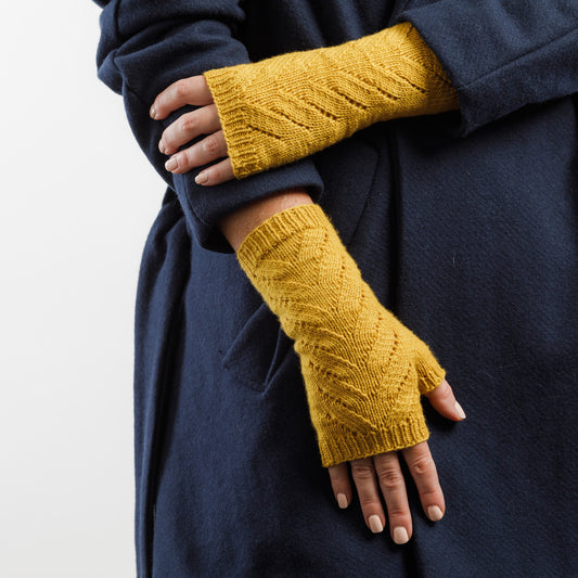 Purl Foundry - Albizia Fingerless Gloves