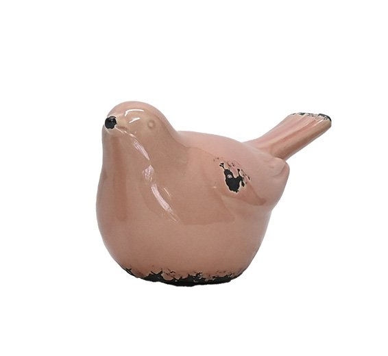 Ceramic Bird - Dusty Pink