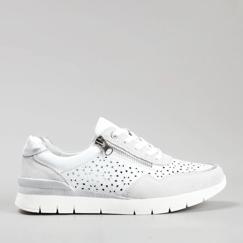 Le Sansa Caitlyn - White/Light Grey
