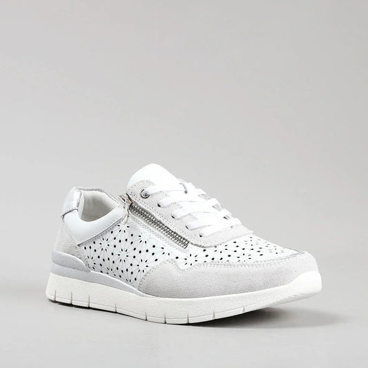 Le Sansa Caitlyn - White/Light Grey
