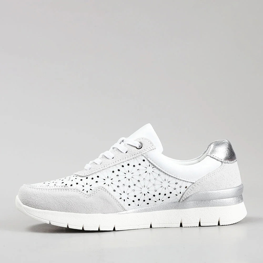 Le Sansa Caitlyn - White/Light Grey