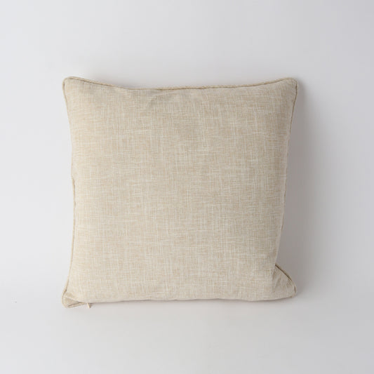 Cream Linen Bee Cushion - Le Forge