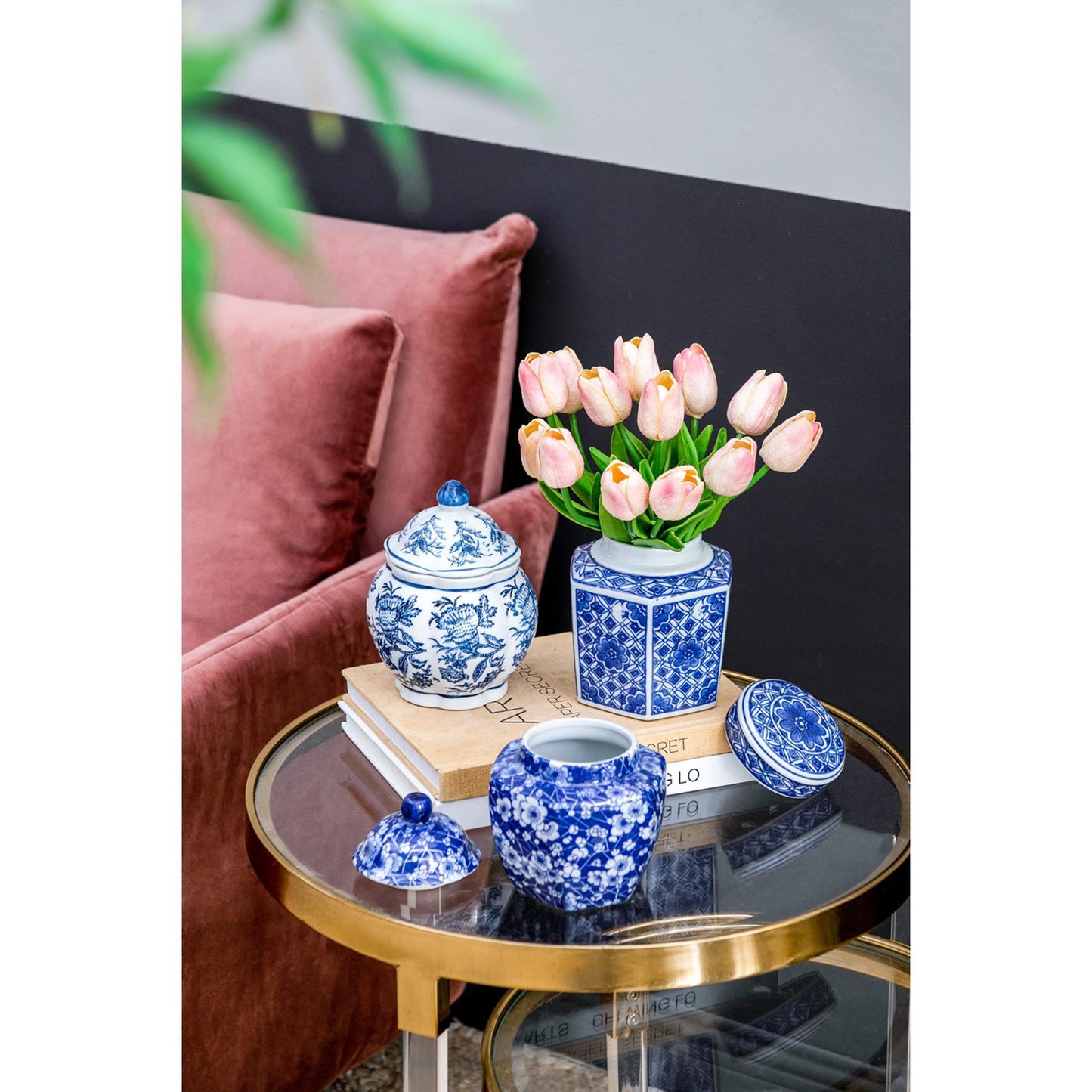 Blue and White Porcelain Jar