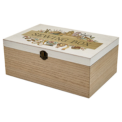Wooden Sewing Box