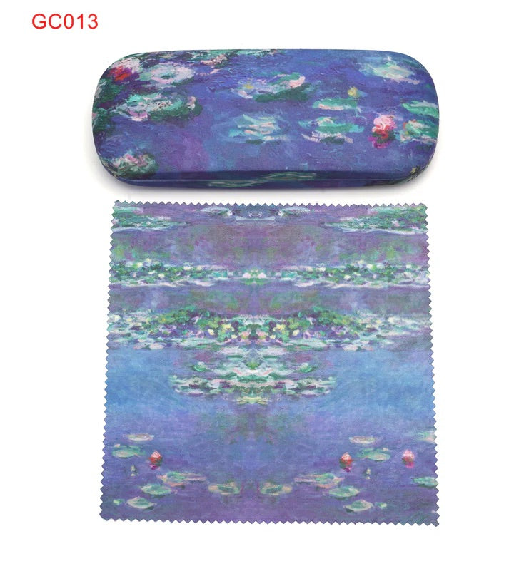 Glasses Case - Monet Water Lilies