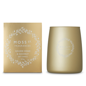 Moss St Candle - Golden Cedar and Coconut