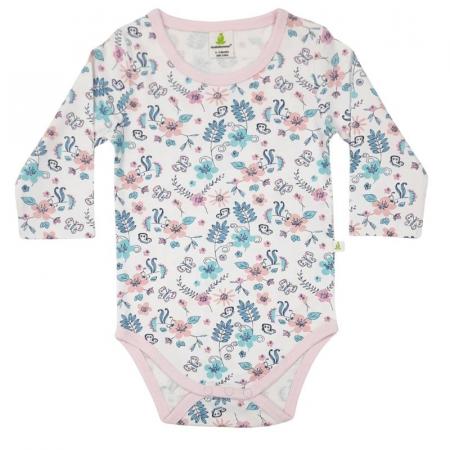 Long  Sleeve Bodysuit - Bloomy Bliss