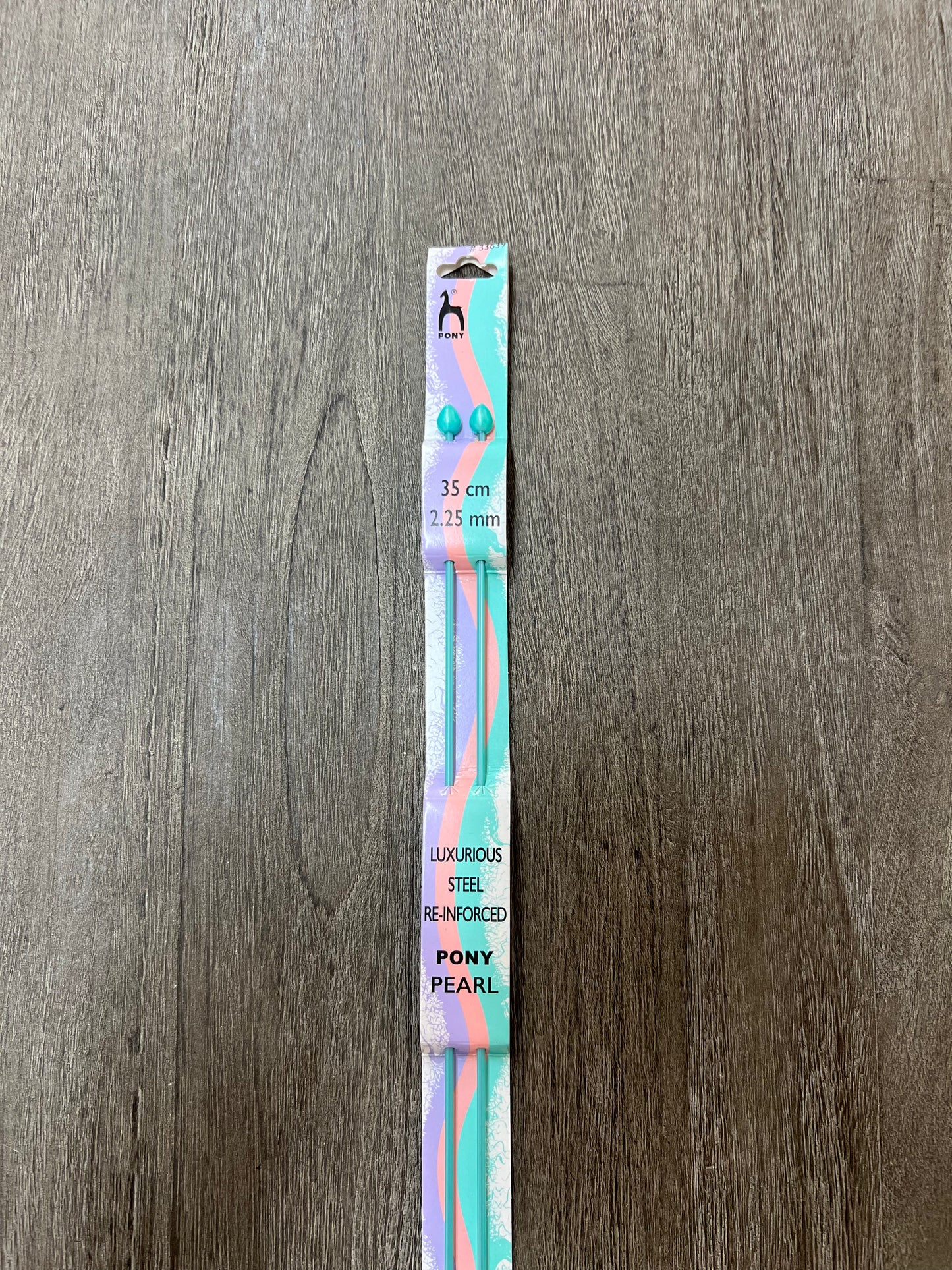 Pony pearl knitting needles  2.25mm. 35cm