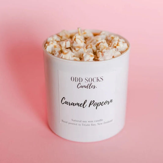 Odd Socks Candles - Caramel Popcorn