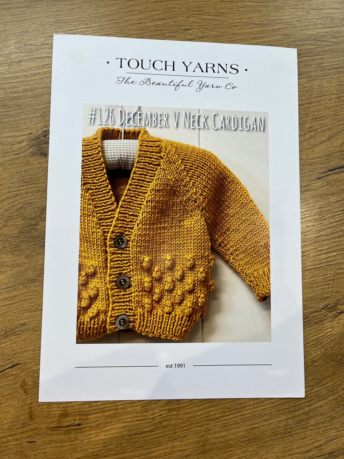 Knitting Pattern 8 ply
