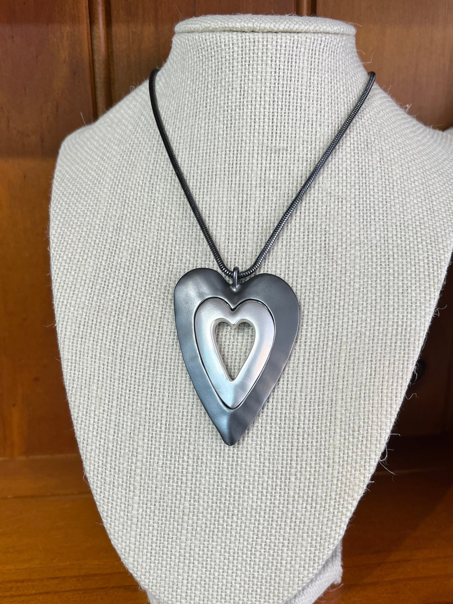 Metal Heart Necklace