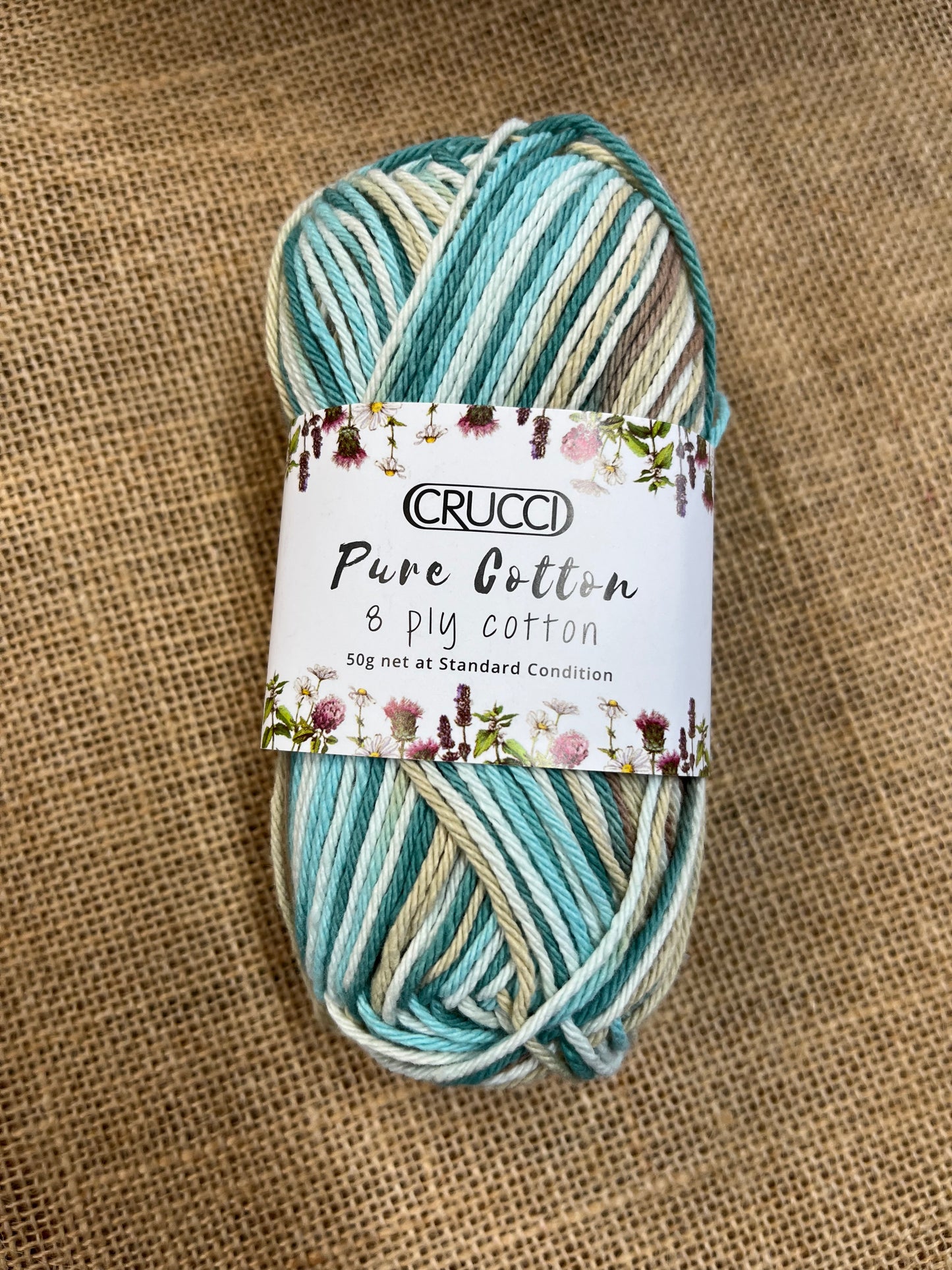 Crucci Pure Cotton 8ply - Seashore