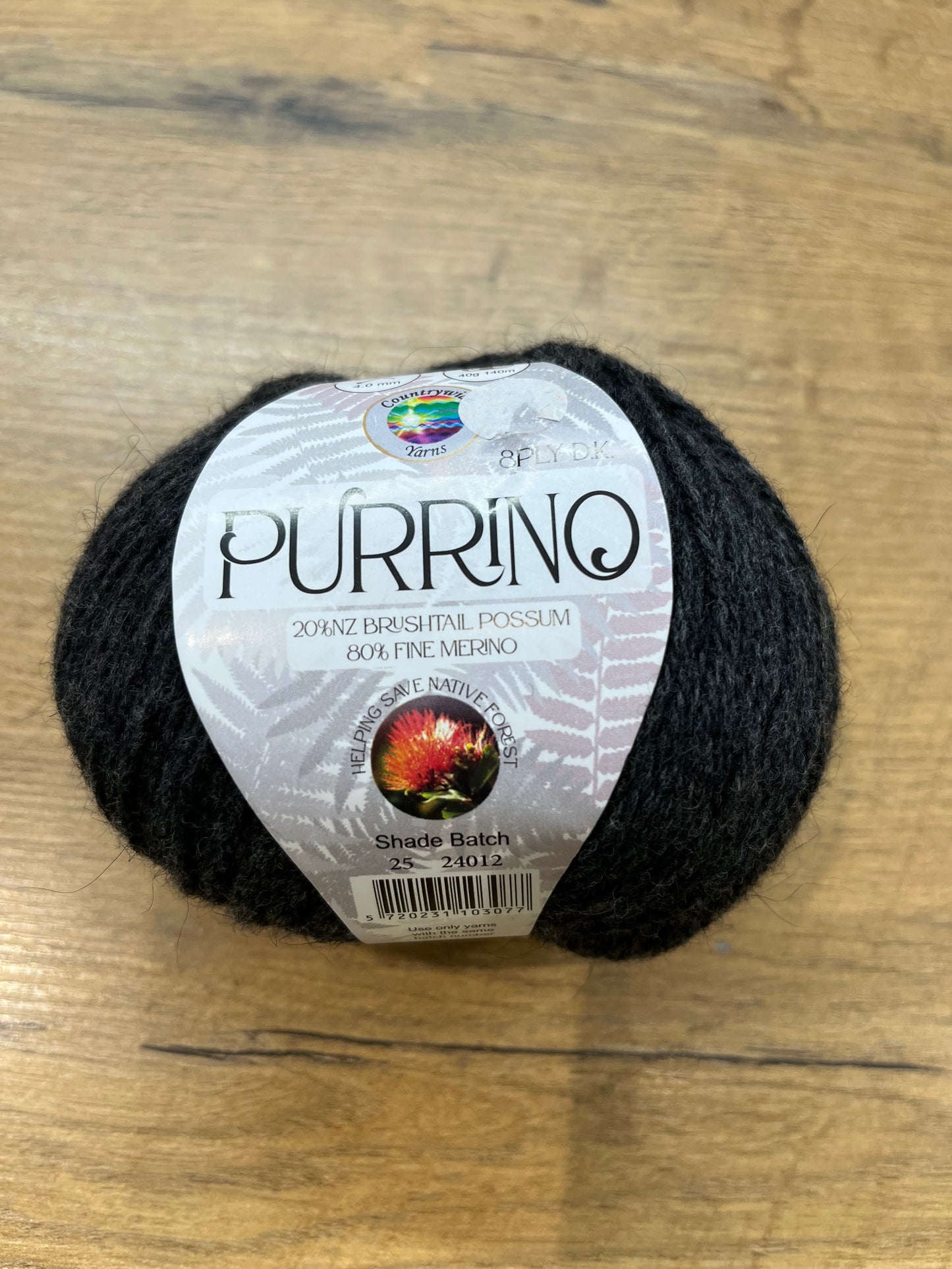 Purrino 8 ply - Charcoal